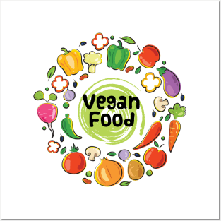 Vegetarian Cuisine Posters and Art
